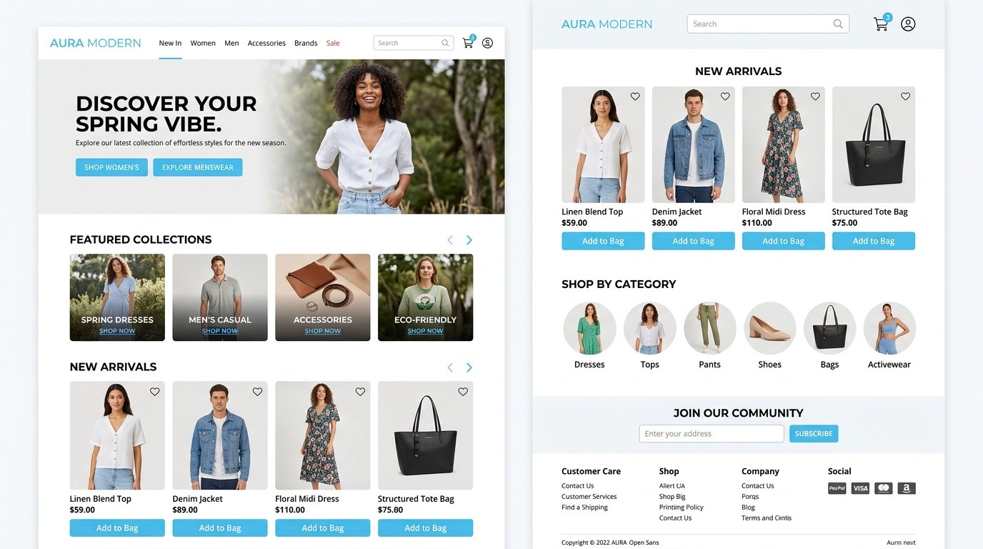 E-commerce Store Sample Website