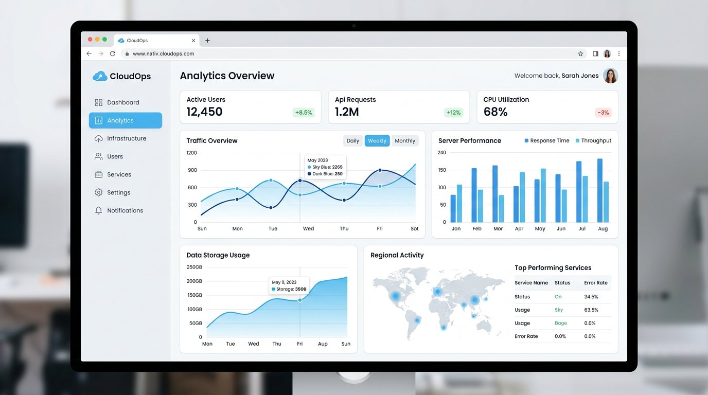SaaS Web App Sample Website