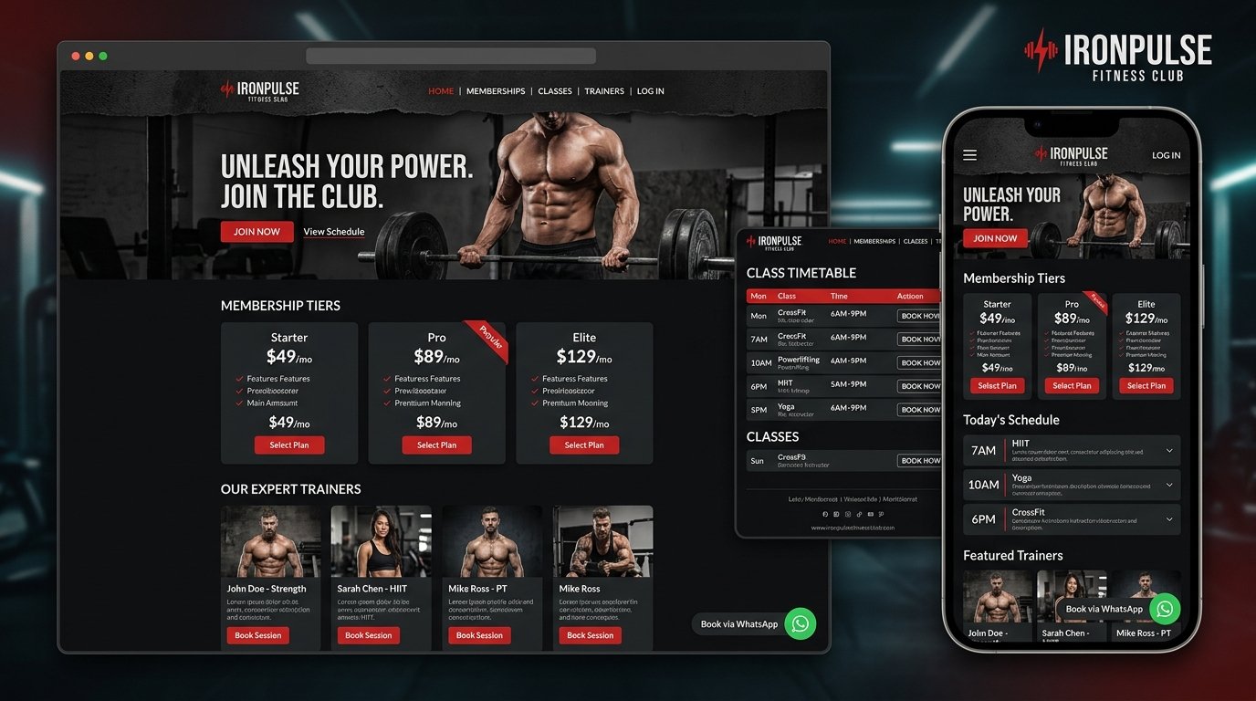 IronPulse Fitness Club
